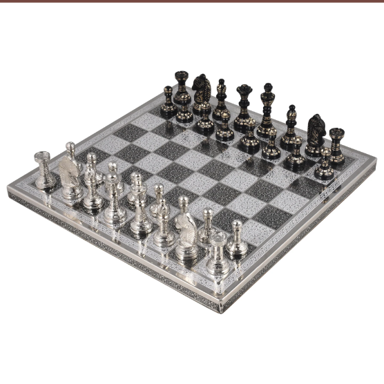 Royal Chess Mall - Staunton Inspired Brass Metal Luxury Chess Pieces ,Amritsar,Sports & Hobbies,Other Hobbies